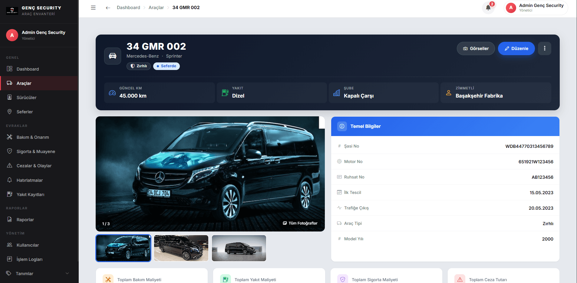 Vehicle Inventory